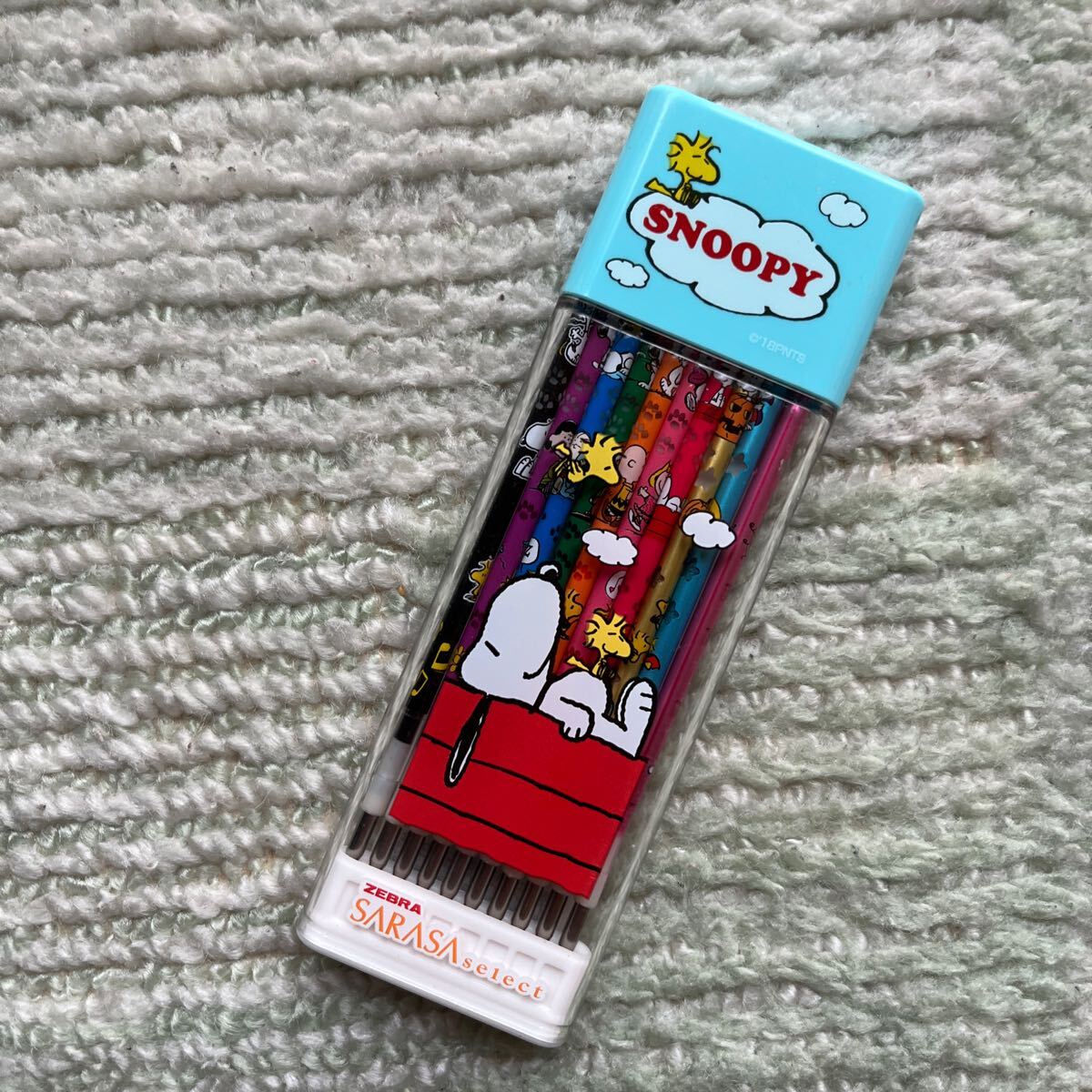 送料込!ゼブラ ボールペン替芯 NJK-0.5芯 スヌーピー 10色 ジェルボールペン ボールペン拍卖