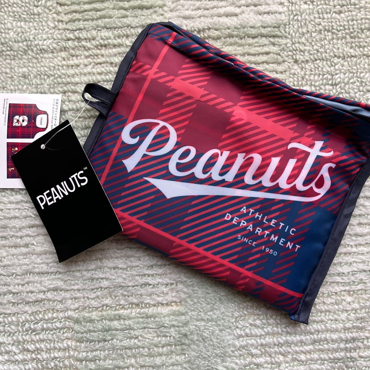 送料込!スヌーピー エコバッグ 53×41 バッグ しまむら拍卖