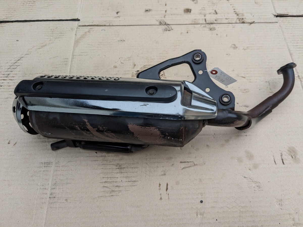 ホンダ HONDA AF35 ディオ ZX DIO マフラー チャンバー 純正 AF34 走行距離700キロ台 メーカー純正オリジナル拍卖