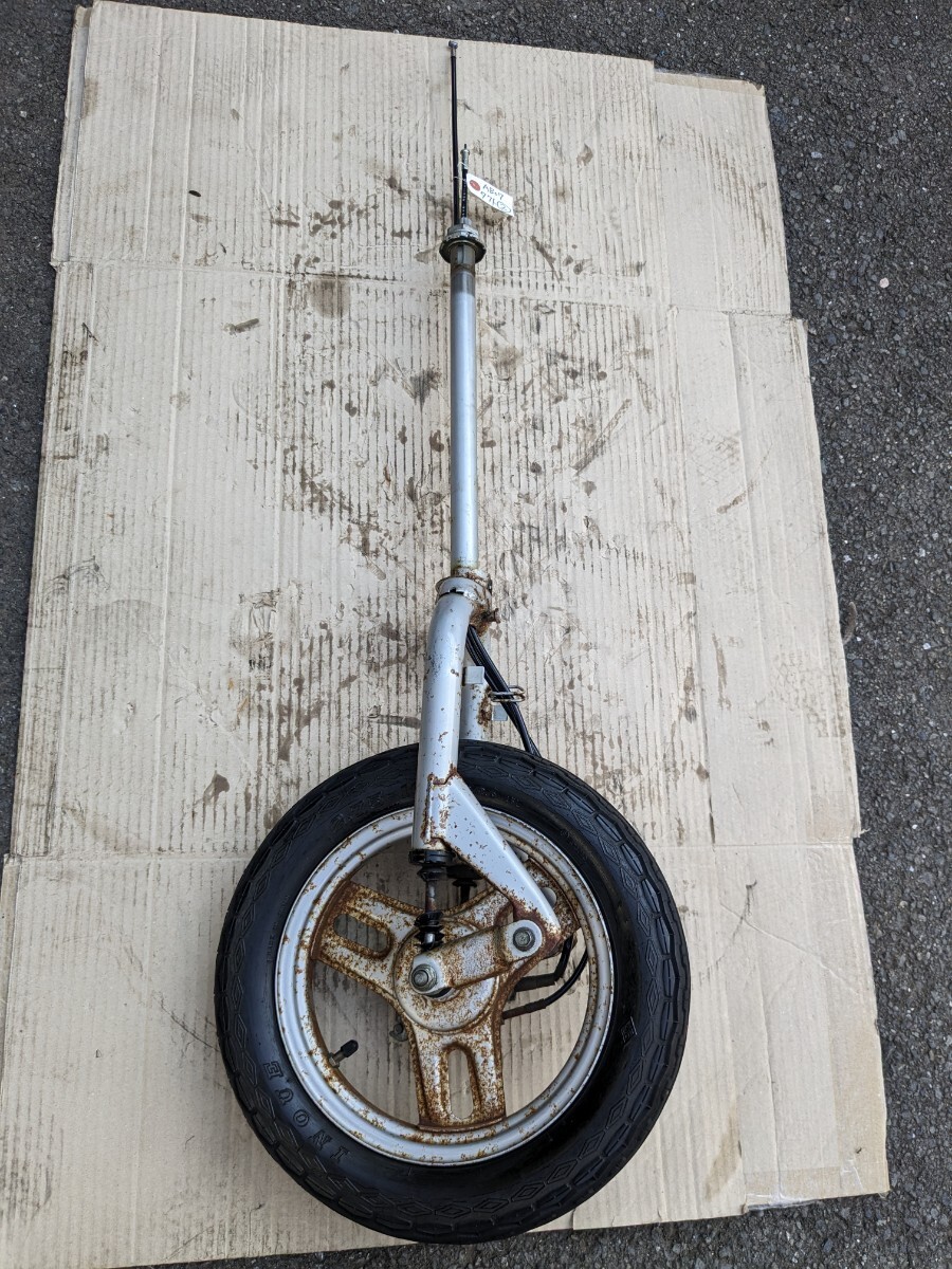 HONDA ホンダ AB07 タクト 初期 tact フルバック フロント フォーク セット ホイール ワイヤー ドラム ブレーキ ショック拍卖