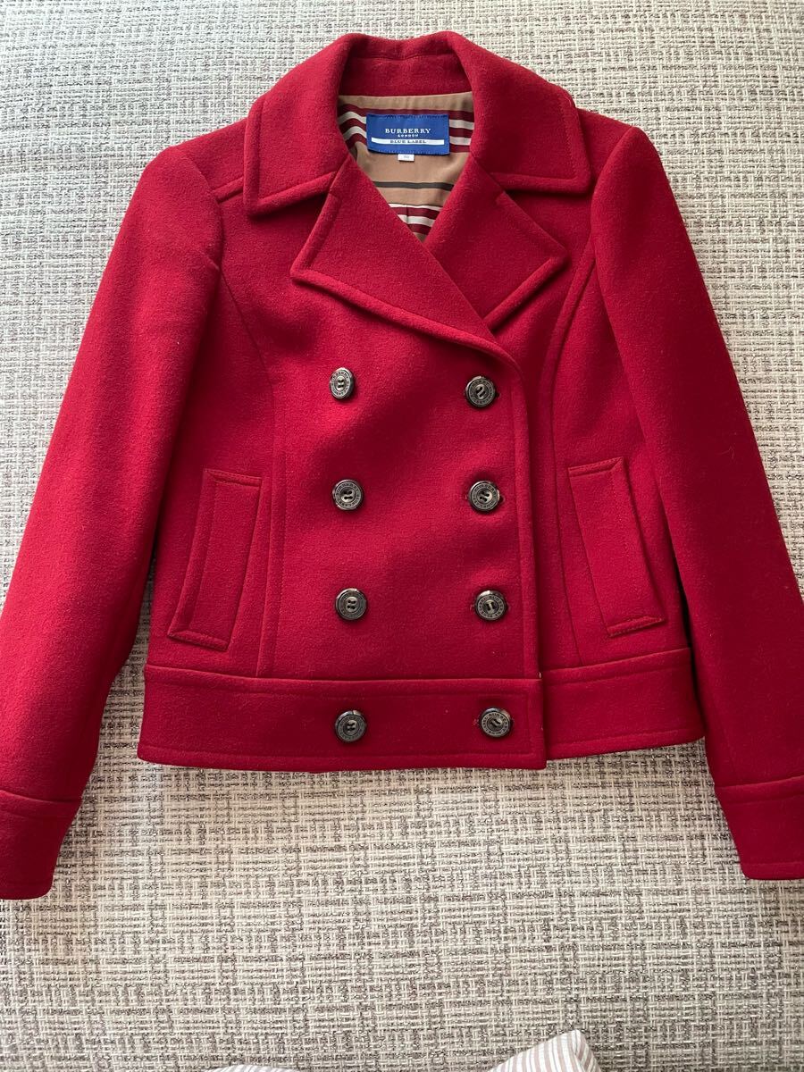 Pコート バーバリーブルーレーベル BURBERRY バーバリー コート 拍卖