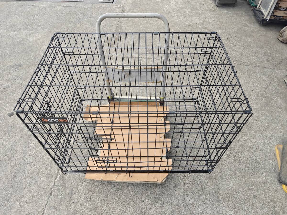 折り畳みペットケージ 90*57*60CM 中古品拍卖