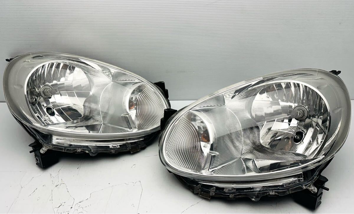 ★美品★当日発送★日産 K13 NK13 マーチ 前期 ヘッドライト 左右セット ハロゲン ICHIKOH VALEO H009 (Y220)拍卖