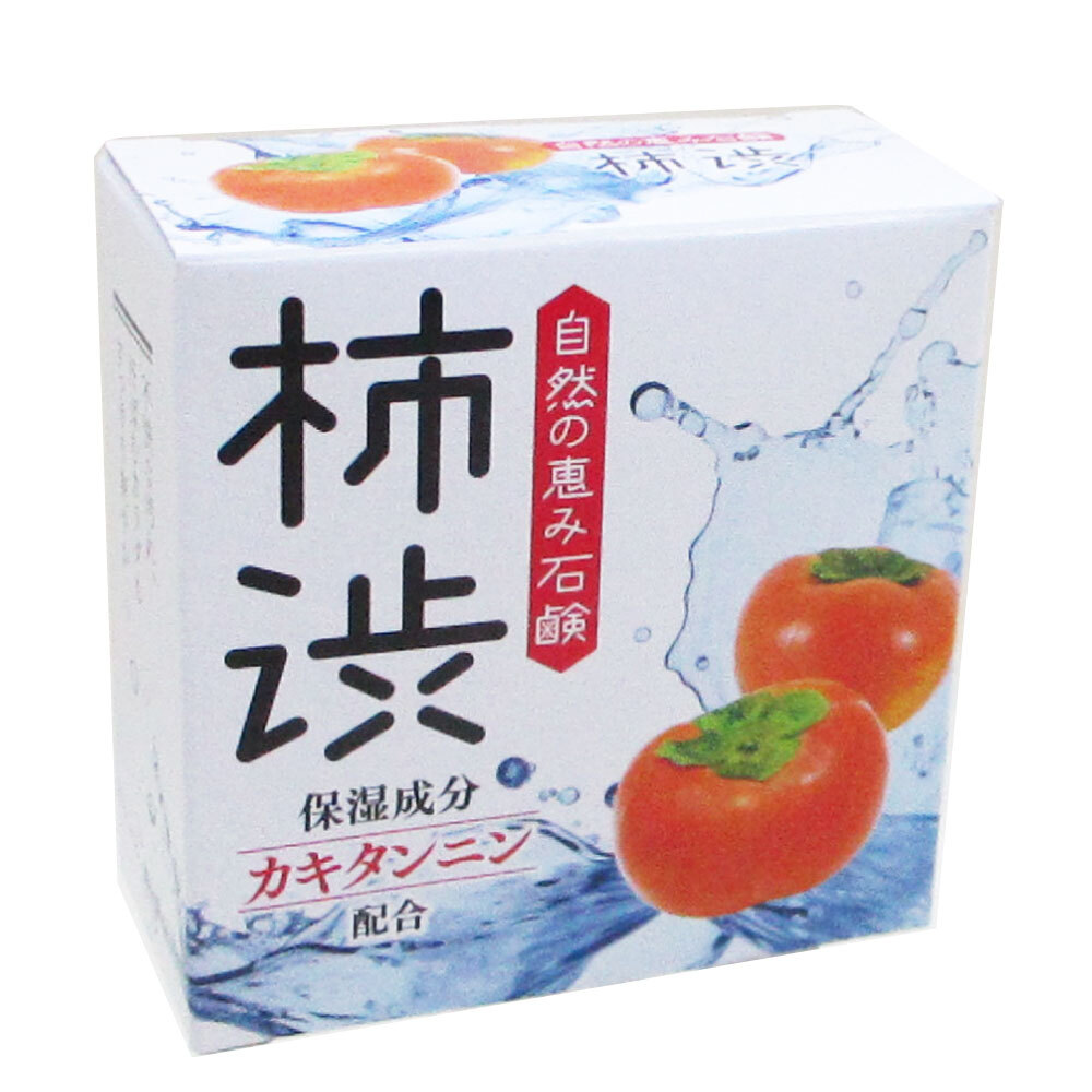 クロバー石鹸 柿渋配合石けん 80g DLC-KAx6個セット/卸拍卖