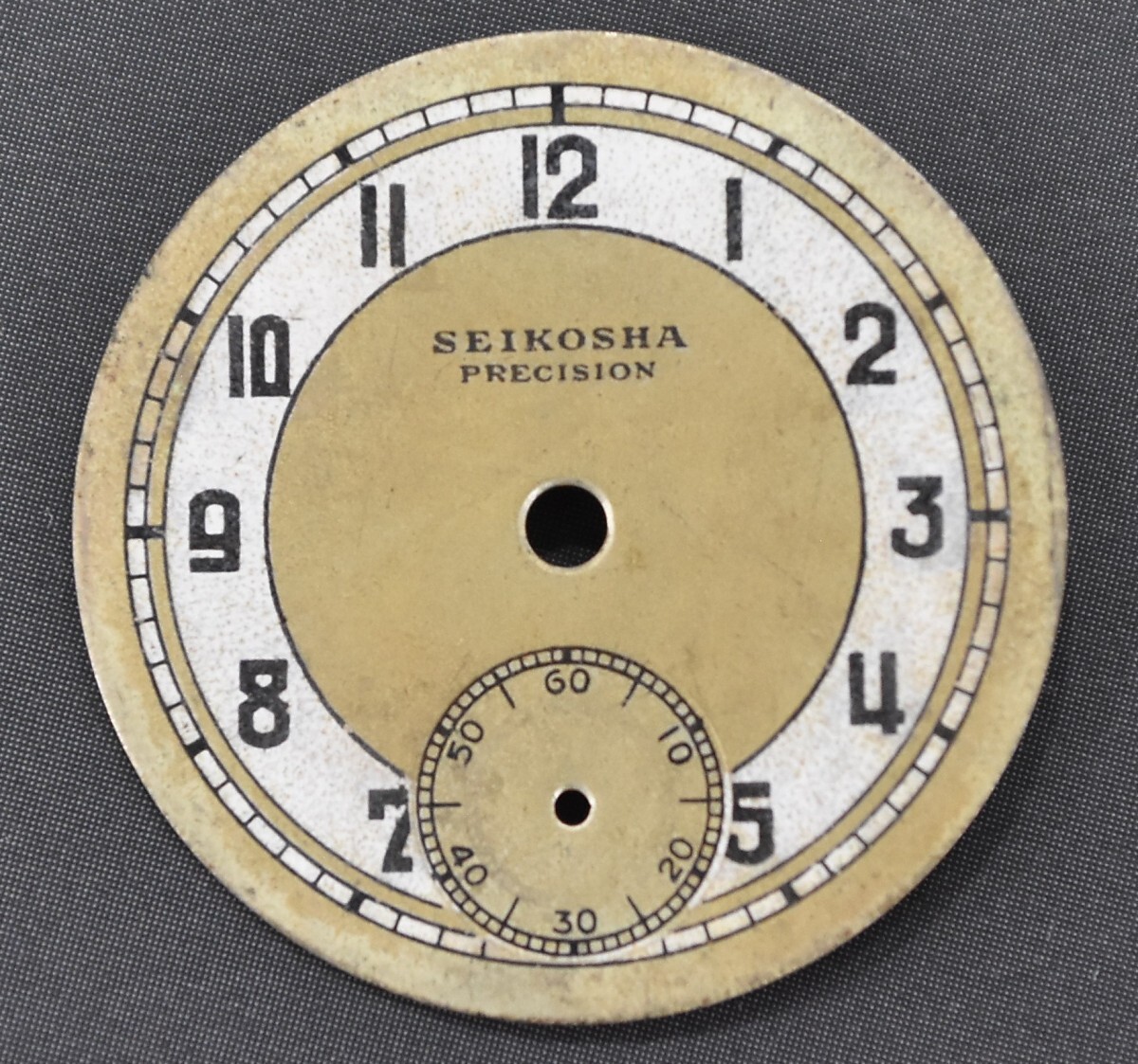 希少 諏訪精工舎 PRECISION SEIKOSHA プレシジョン 手巻き 腕時計 精工舎 戦後 アンティーク ビンテージ メンズ 部品 パーツ RQ-284S/209拍卖