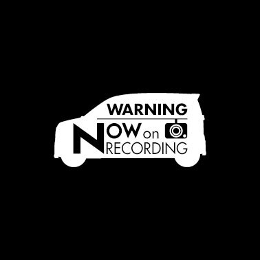 【ドラレコ】ホンダ N-WGNカスタム【JH1系】警告 録画中 ステッカー拍卖