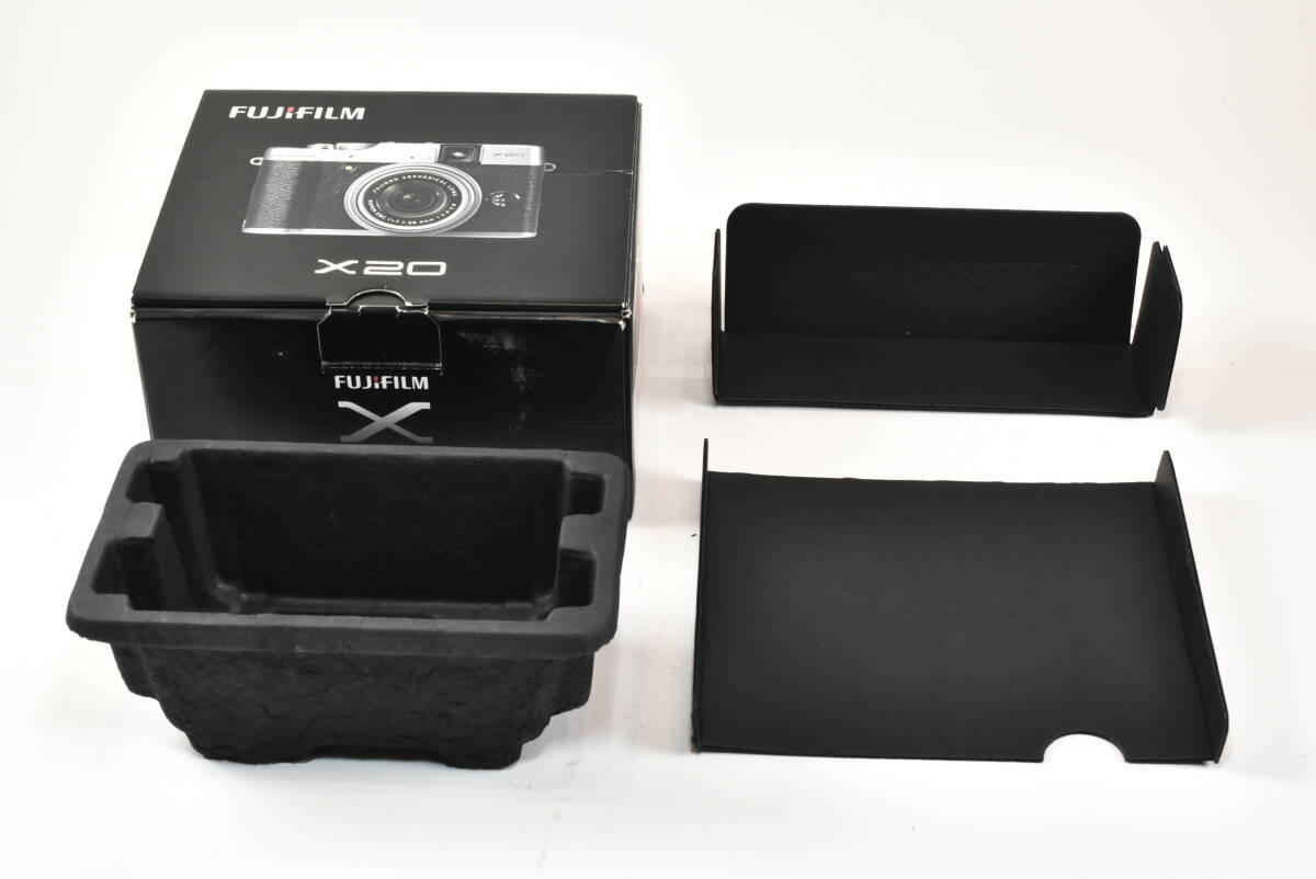 FUJIFILM フジフィルム X X20 シルバー 空箱 外箱 ケース 純正品 EF-TN-YO2505拍卖