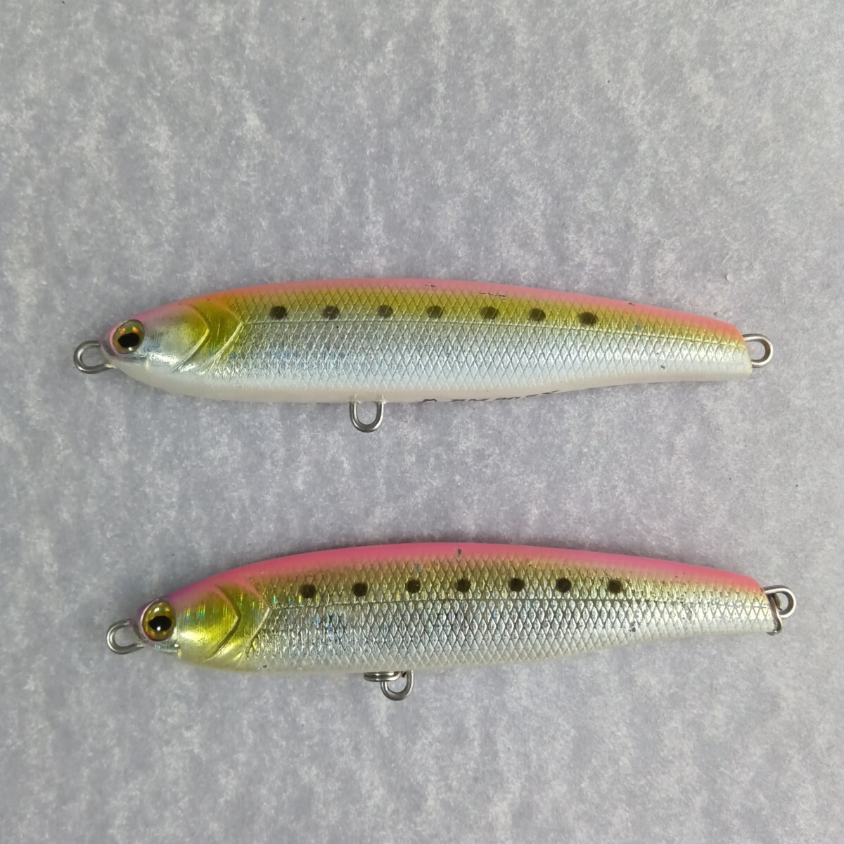 2個セット BM80ZX ノースクラフト ピンクイワシ系カラー バリスティック ミノー BM 80 ZX拍卖