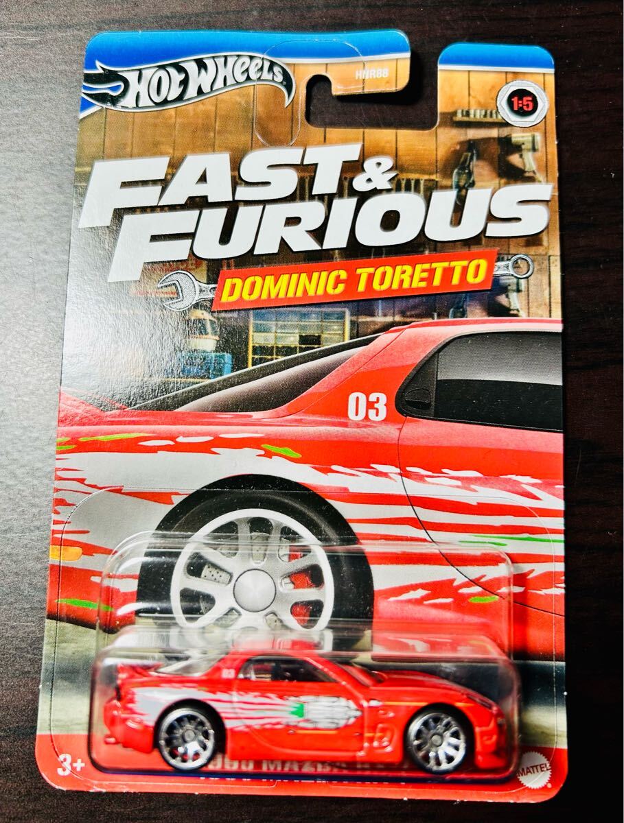 ホットウィール 1995 MAZDA RX-7 FAST & FURIOUS Hot Wheels ワイルドスピード DOMINIC TORETTO マツダ拍卖