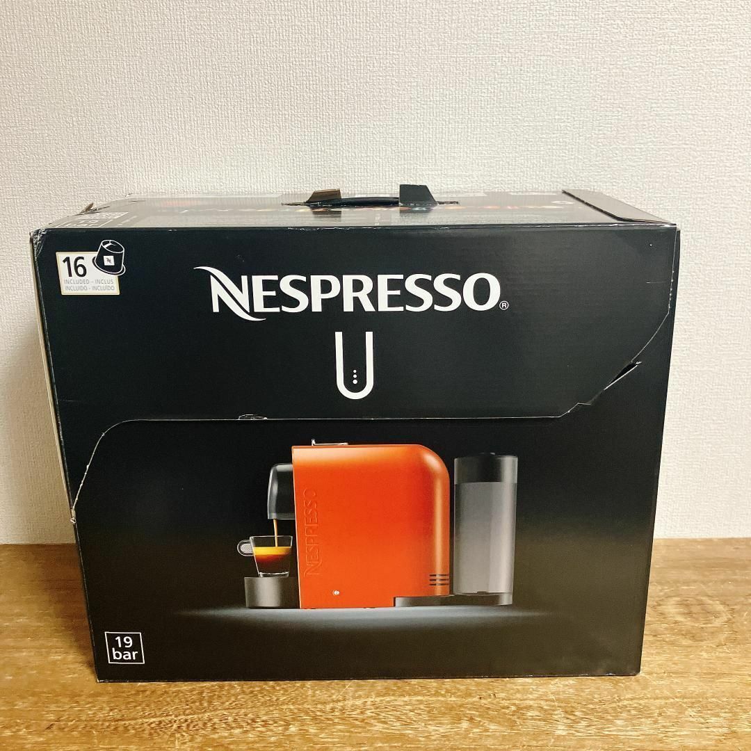 未使用品 D50OR Nespresso U コーヒーメーカー ネスプレッソ拍卖