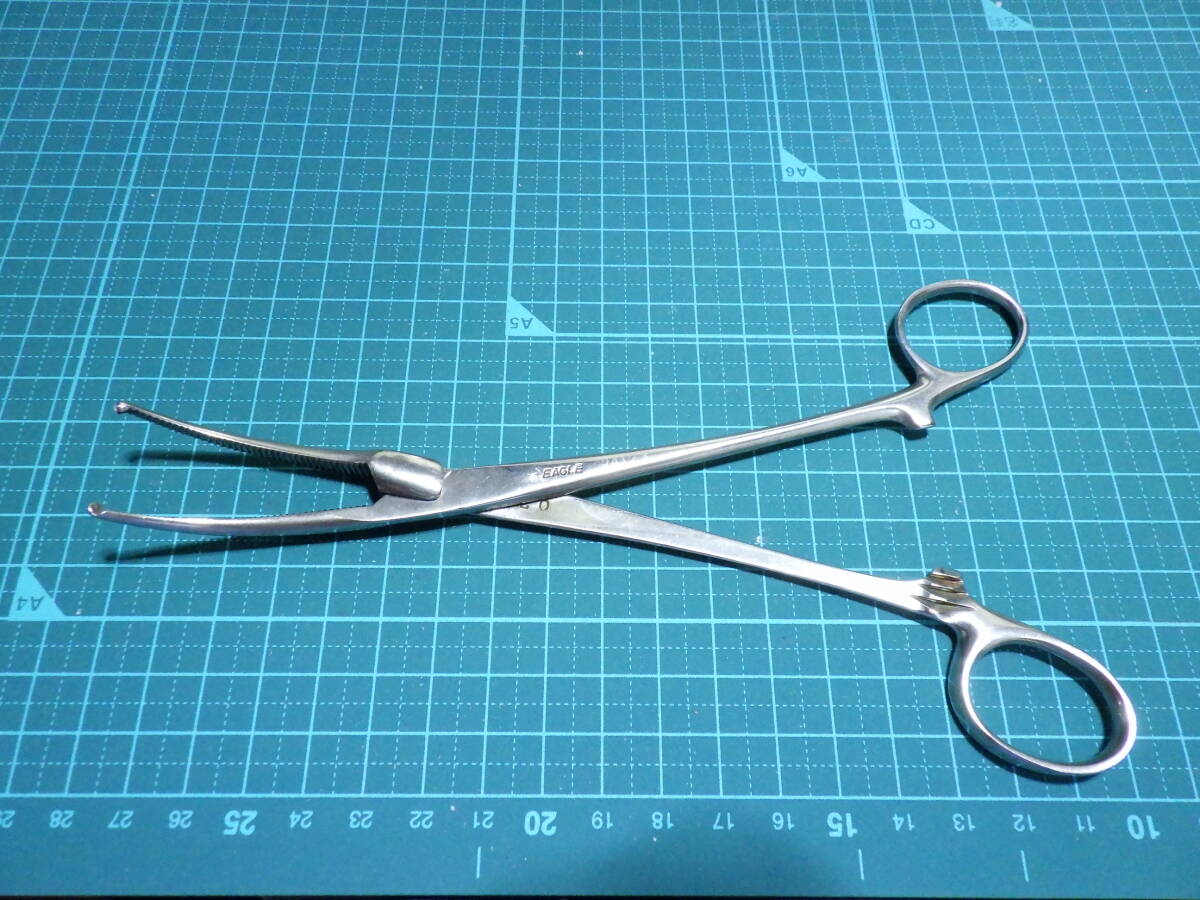 D1360#動作確認済み 手術診療器具 整形外科 2412X Eagle 鉗子 ステンレス 持針器 医療器具 タオル鉗 外科剪刀拍卖