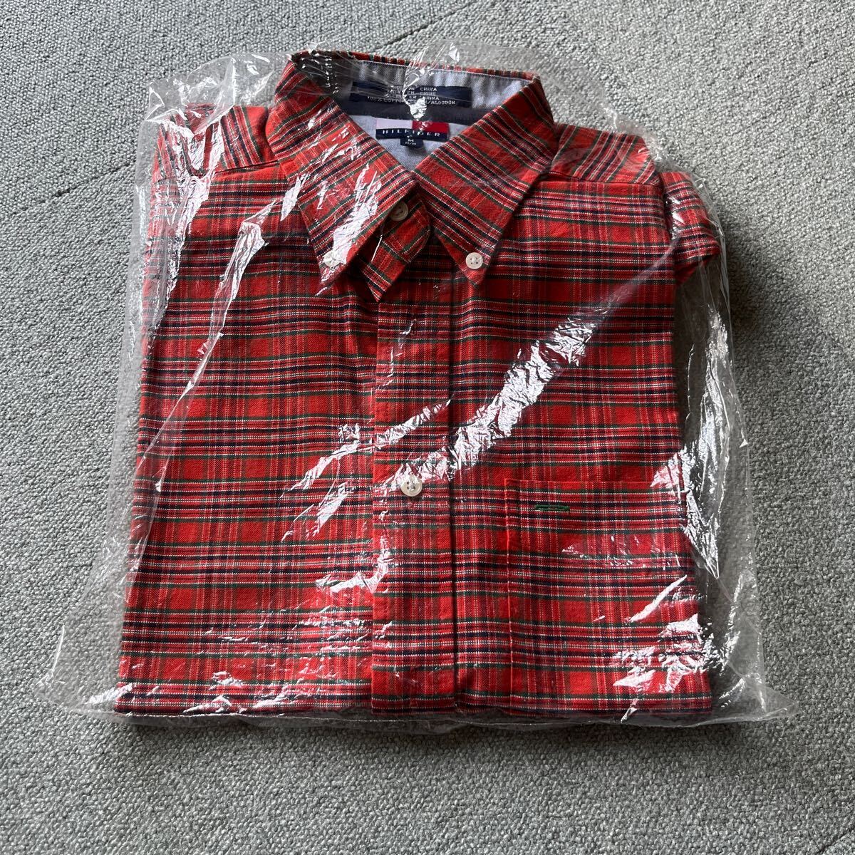 トミーフィルガー チェック柄 半袖シャツ Mサイズ 着用回数少ない拍卖