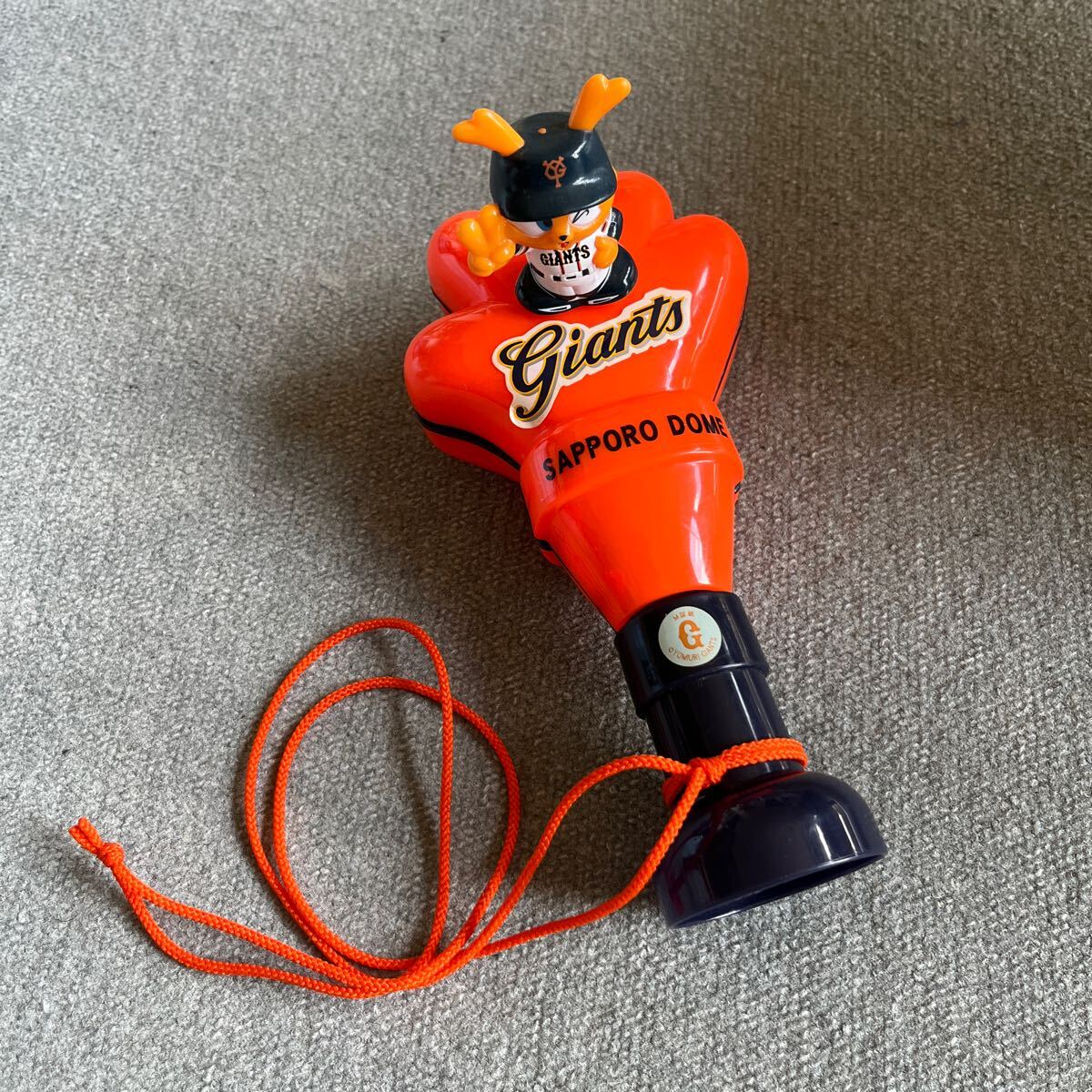 読売ジャイアンツ ジャビットくん 札幌ドーム ピコピコハンマー メガホン 応援グッズ 当時物 貴重 正規品拍卖