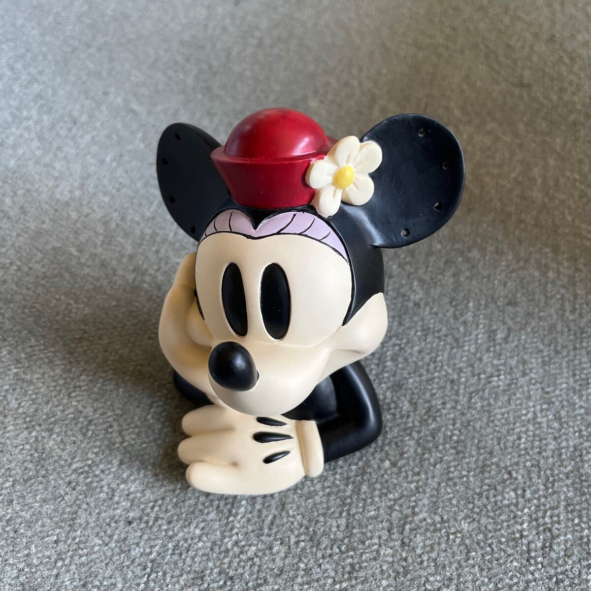 ディズニー 本物 正規品 ミニーちゃん アクセサリースタンド ピアススタンド 珍しい! 超希少 当時物 良品 ディズニーランド Disney拍卖