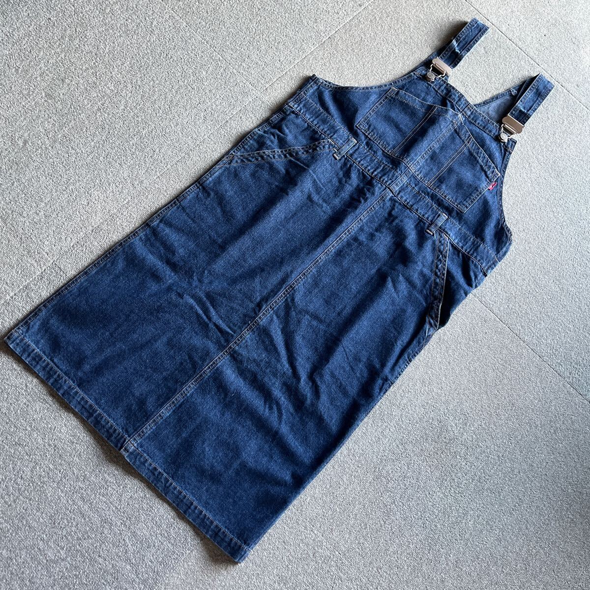 新品未使用 当時物 貴重 ベティースミス Betty Smith オーバーオール スカート デニム かっこかわいい! インディゴブルー拍卖