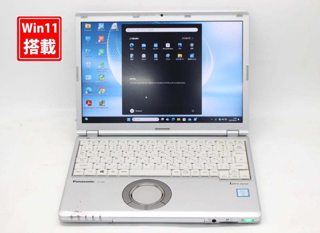 中古 フルHD対応WUXGA 12.1型 Panasonic Let's note CF-SZ6Z16VS Windows11 七世代 i7-7600u 16GB 512GB-SSD カメラ LTE 無線 管:1310s拍卖