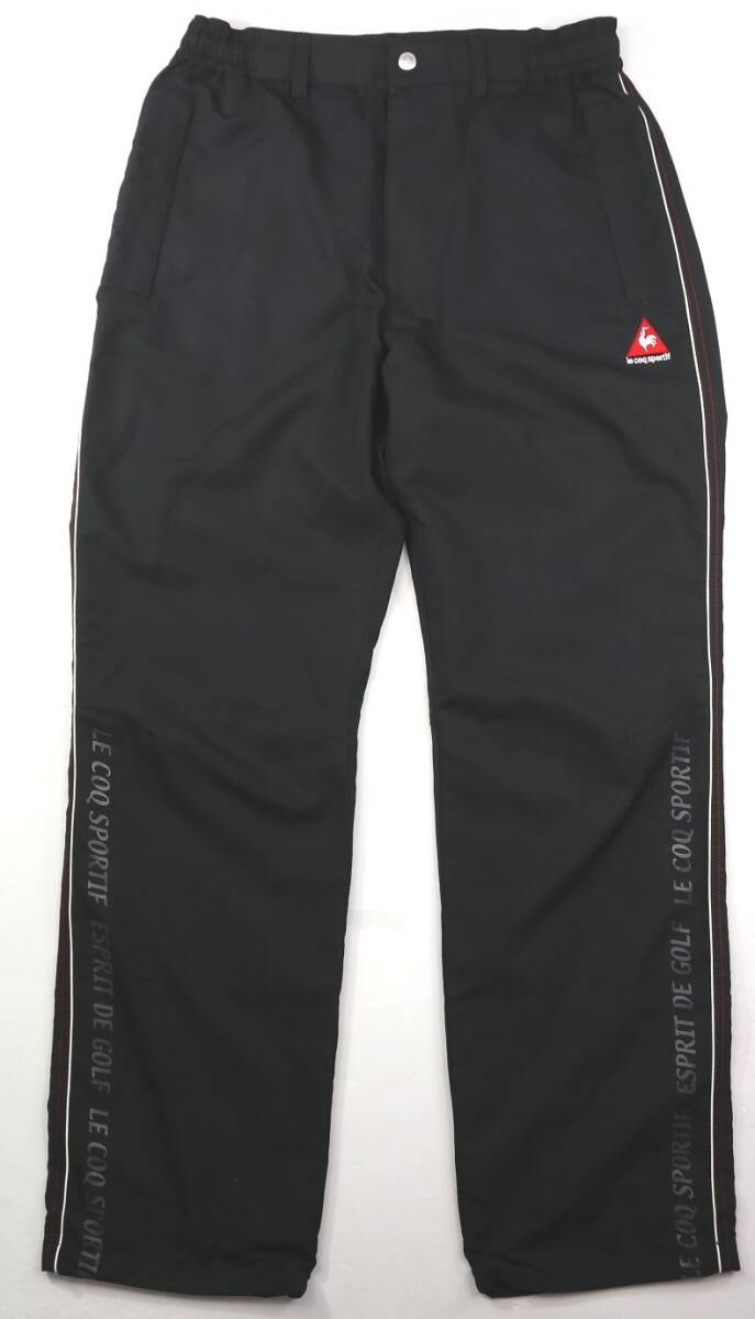美品★Le coq sportif GOLF ルコック・ゴルフ ウィンドパンツ/ブラック/Mサイズ拍卖