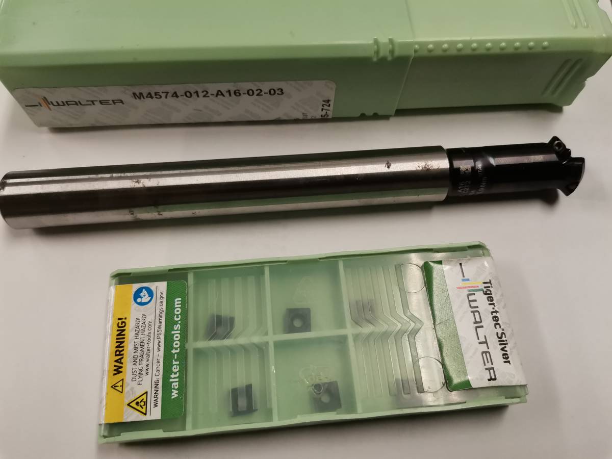 ワルター Walter 面取りカッタ 45° M4574-012-A16-02-03 SDMT06T204-F57 WKP35S拍卖