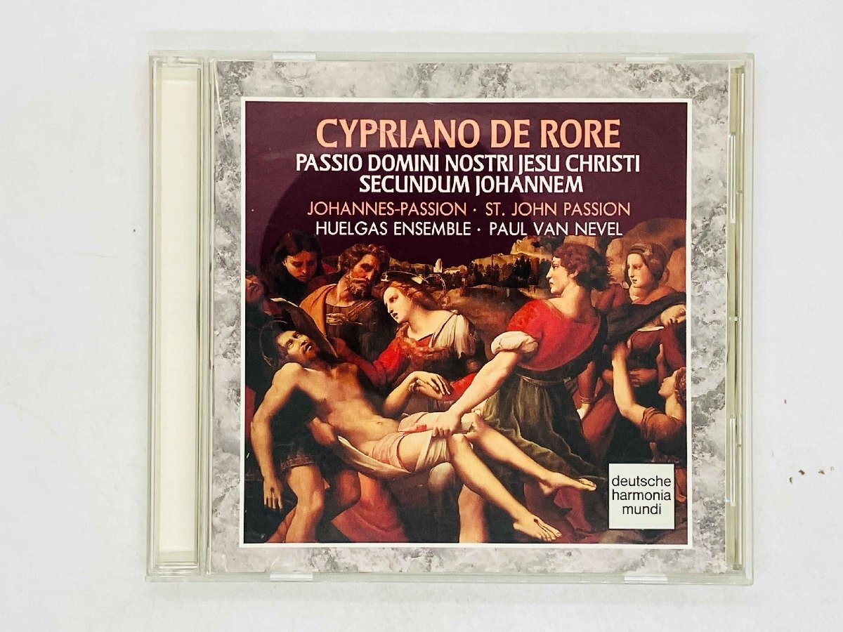 即決CD チプリアーノ・デ・ローレ / ヨハネ受難曲 他 / パウル・ファン・ネーヴェル 指揮 / Cypriano de Rore / Nevel 7994-2-RC J06拍卖