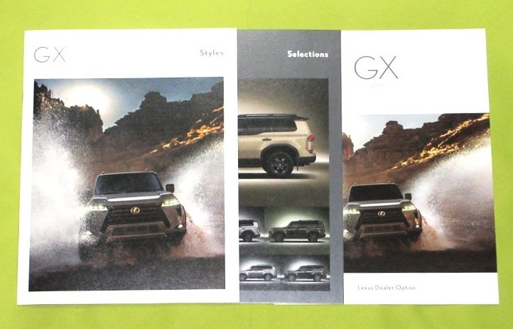 レクサス 新型 GX 2025年4月版 GX550 versionL / OVERTRAIL+ カタログ 3冊セット 拍卖
