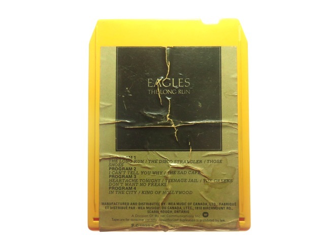 '70s Eagles The Long Run 8Track Tape カナダ盤 イーグルス ザ ロングラン 8トラックテープ拍卖