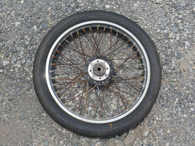 KAWASAKI SS400 フロントホイール 1973 6・6拍卖