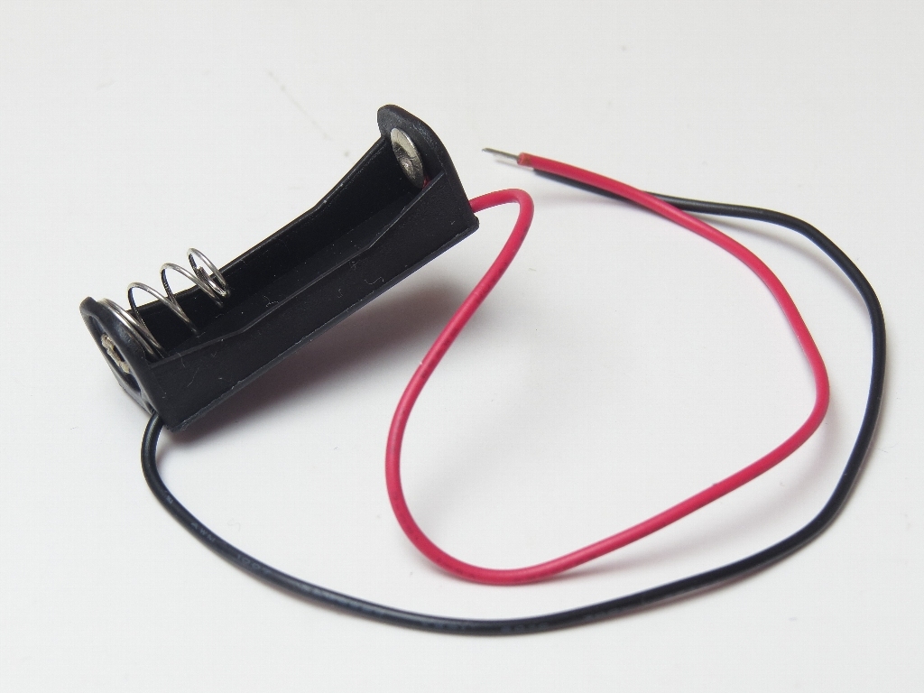 ★【送料140円】1個92円 12V-23A電池用電池ボックス(12V黒)★拍卖