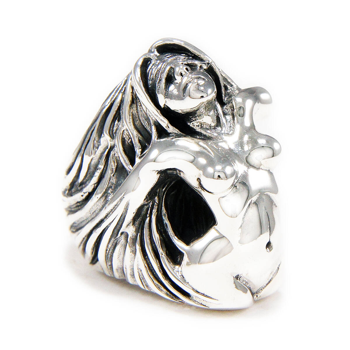 34号 ボンデージエンジェル925シルバーリング 925刻印ありTAN-R024拍卖