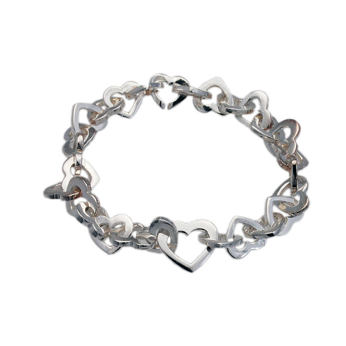 マルチハート925シルバーブレスレット KS-B049拍卖