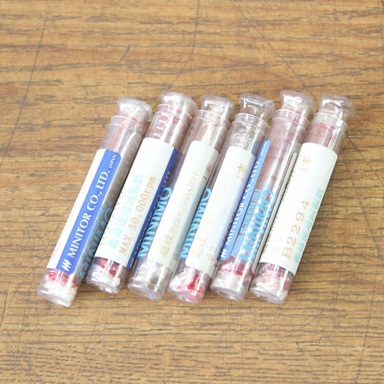 未使用)ミニター B2292/B2294 超硬バー 超硬カッター クロスカット φ3/φ6拍卖