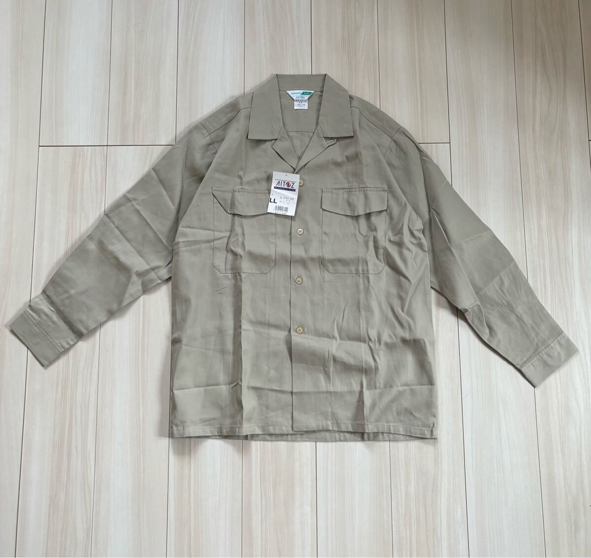 ◯(94)AITOZ 長袖シャツ LL カーキ拍卖