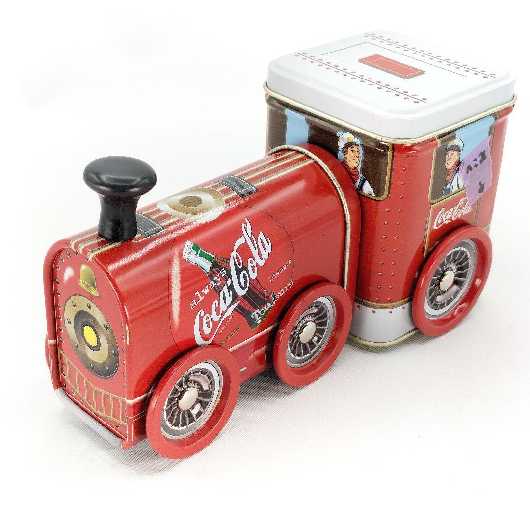 当時物 コカコーラ 機関車 ブリキ 缶ケース レトロ Coke拍卖