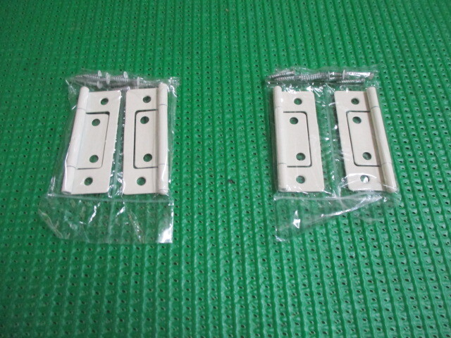 丁番 ホルナス丁番 フラッシュ丁番 60ミリ 4枚で¥300 送料¥185(クリックポスト)拍卖