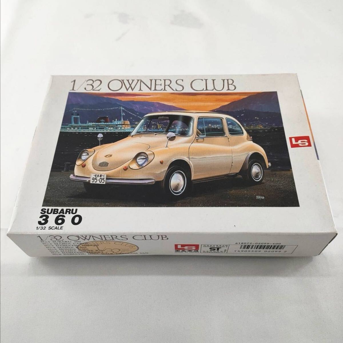 【未組立】中身未開封 SUBARU スバル 360 1/32 プラモデル オーナーズクラブ LS エルエス 玩具 ヴィンテージ 当時物 2拍卖