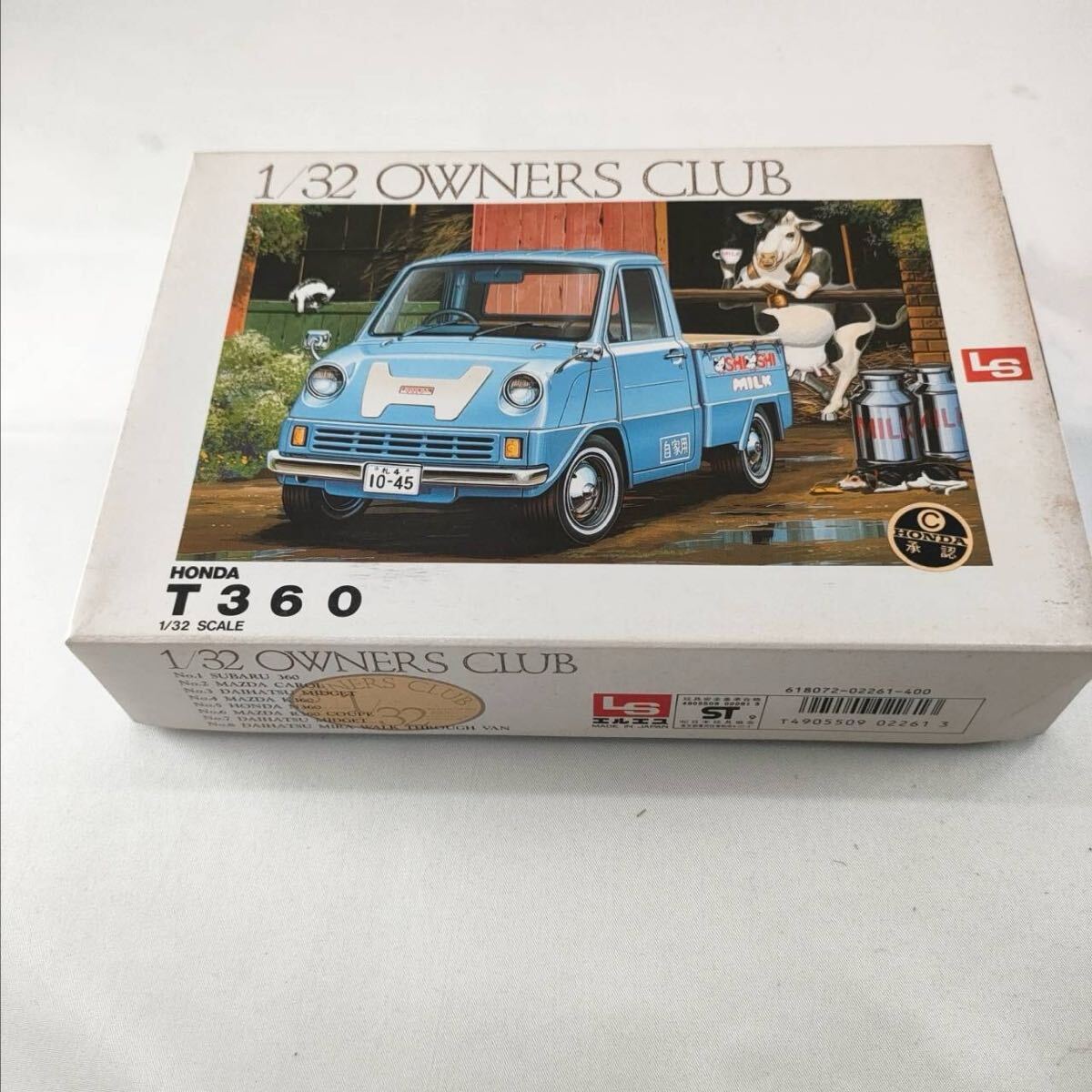 【未組立】中身未開封 HONDA T360 ホンダ 1/32 オーナーズクラブ LS エルエス プラモデル 玩具 ヴィンテージ 当時物 自動車 車 4拍卖