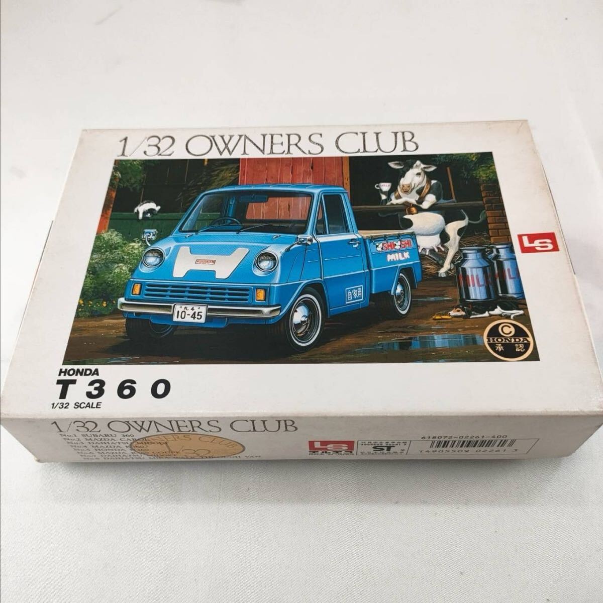【未組立】中身未開封 HONDA T360 ホンダ 1/32 オーナーズクラブ LS エルエス プラモデル 玩具 ヴィンテージ 当時物 自動車 車 4拍卖