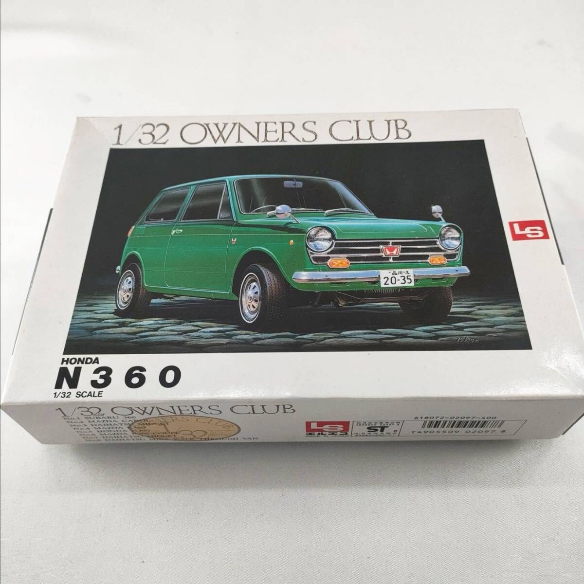 【未組立】中身未開封 HONDA N360 ホンダ 1/32 プラモデル 玩具 LS エルエス ヴィンテージ 当時物 自動車 車 4拍卖