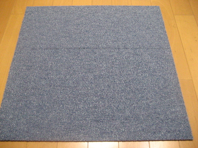日本製タイルカーペット(20枚)厚み約6.5mm<1591>・訳あり品・1枚150円~拍卖
