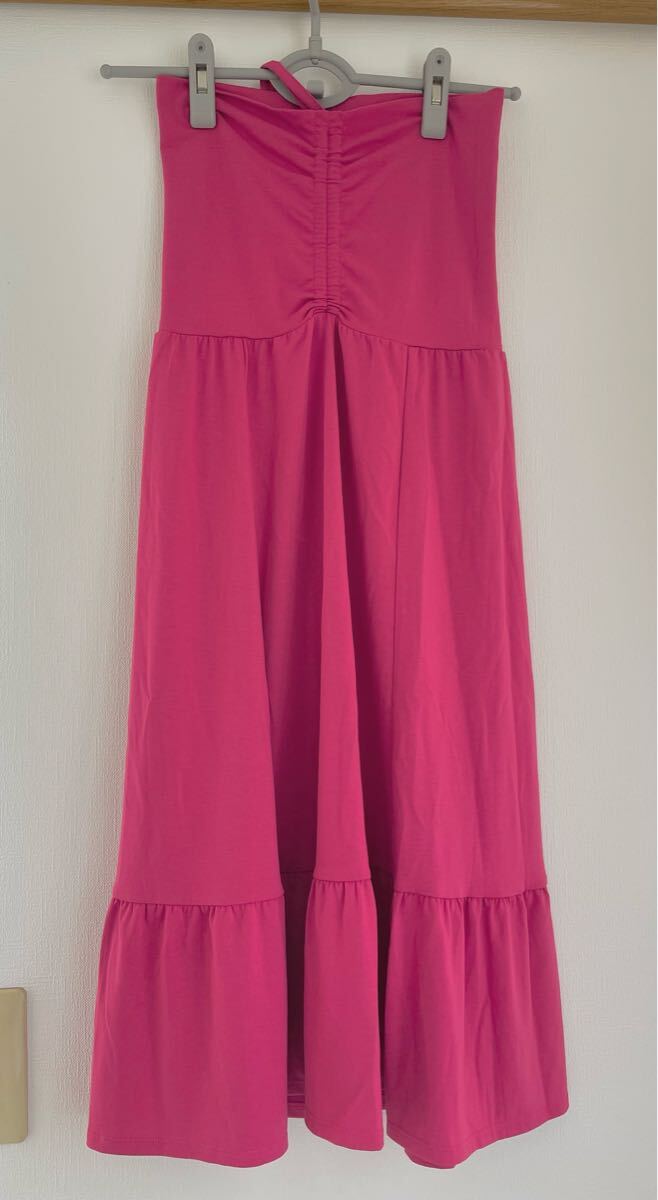 DHC 3way スカート ピンク Sサイズ ロングスカート拍卖