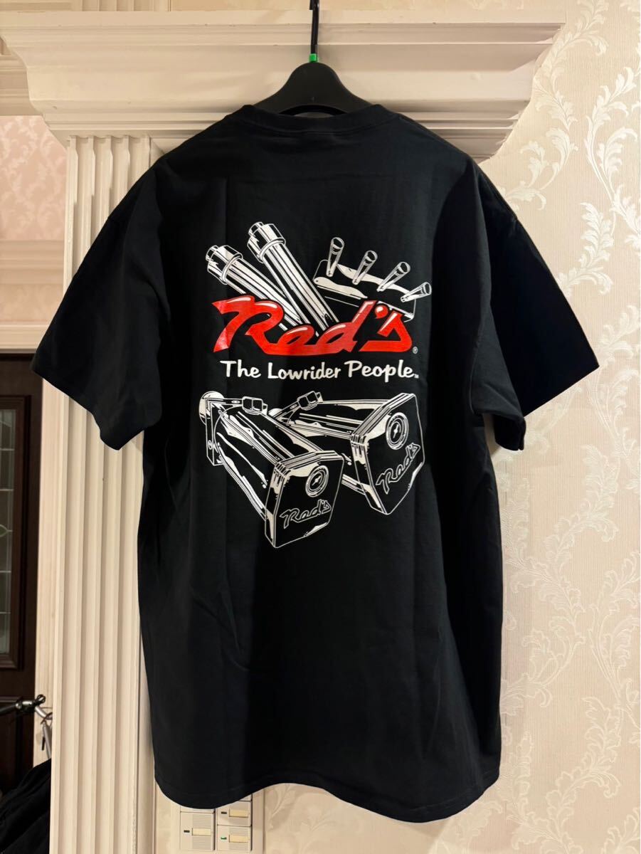 US Red's レジェンドポンプTシャツ 2XLサイズ。レッズハイドロリクス ローライダー ハイドロRed'sHYDRAULYCS インパラ キャデラック 拍卖