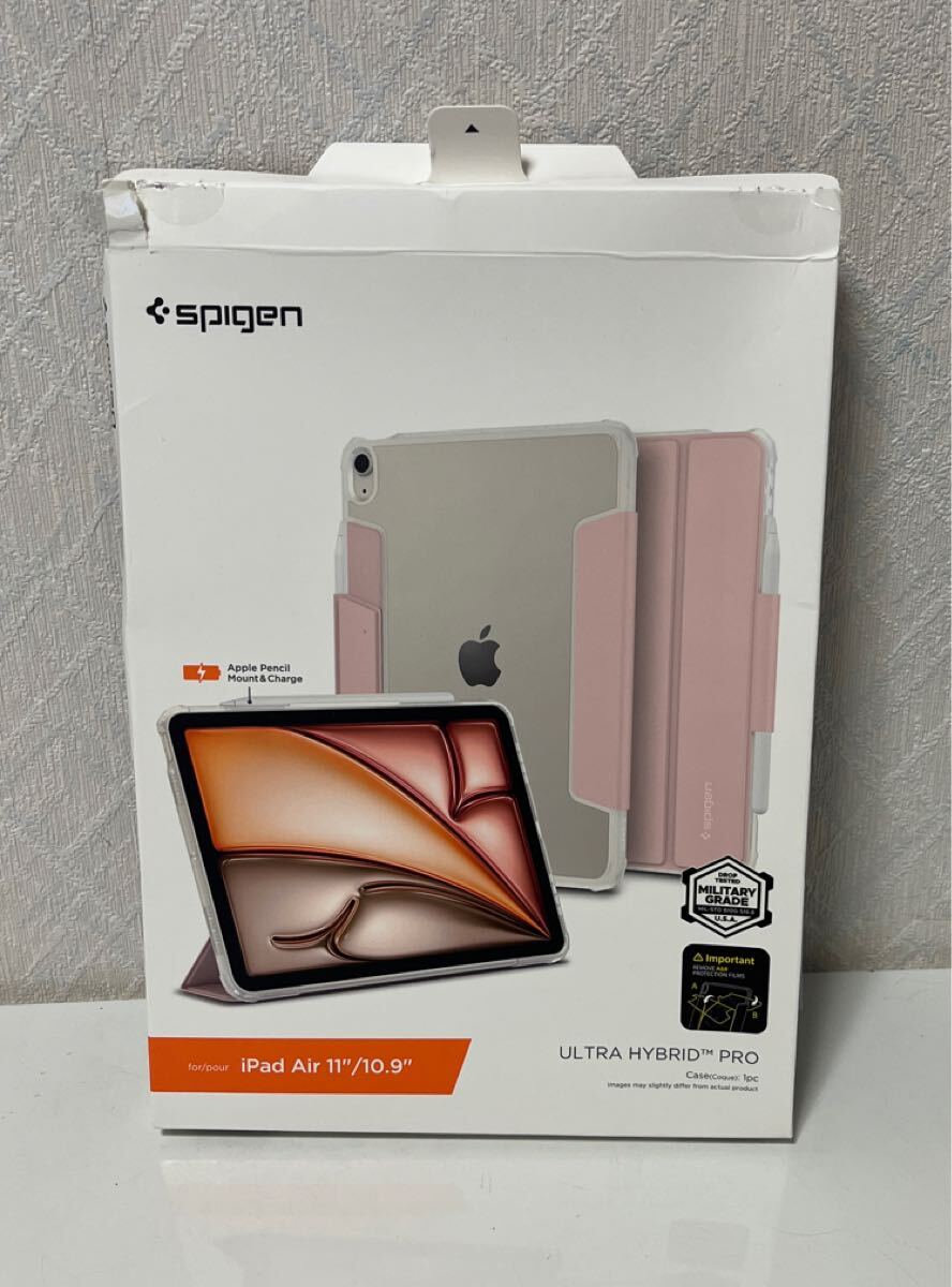 706i1619 Spigen iPad Air 11インチ ケース M3/M2 (2025/2024年) iPad Air 10.9インチ ケース (2022/2020年) 背面 クリア 透明 拍卖
