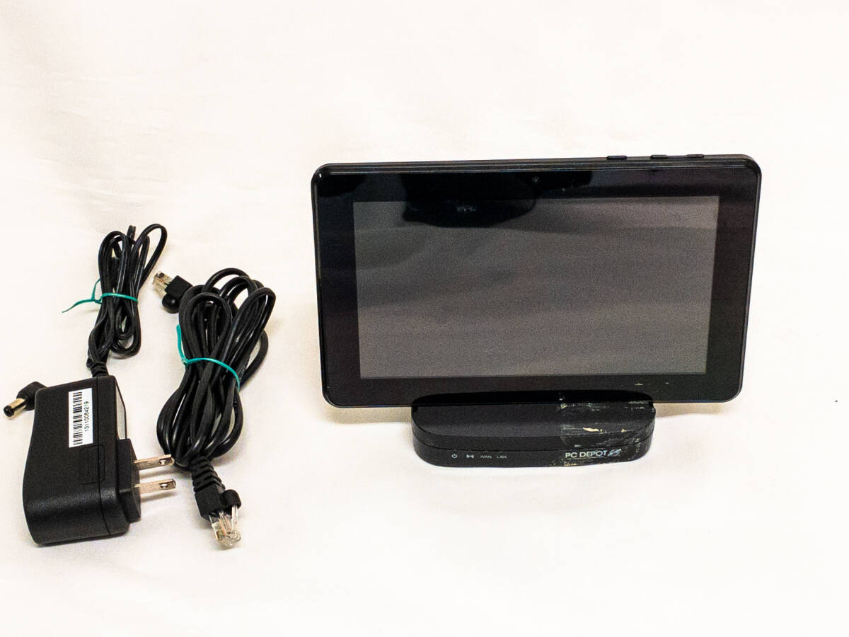 3Q売切!税無し◇PC DEPOT 7インチ タブレット端末 SSW-T7A40S★ジャンク★★0612-12拍卖