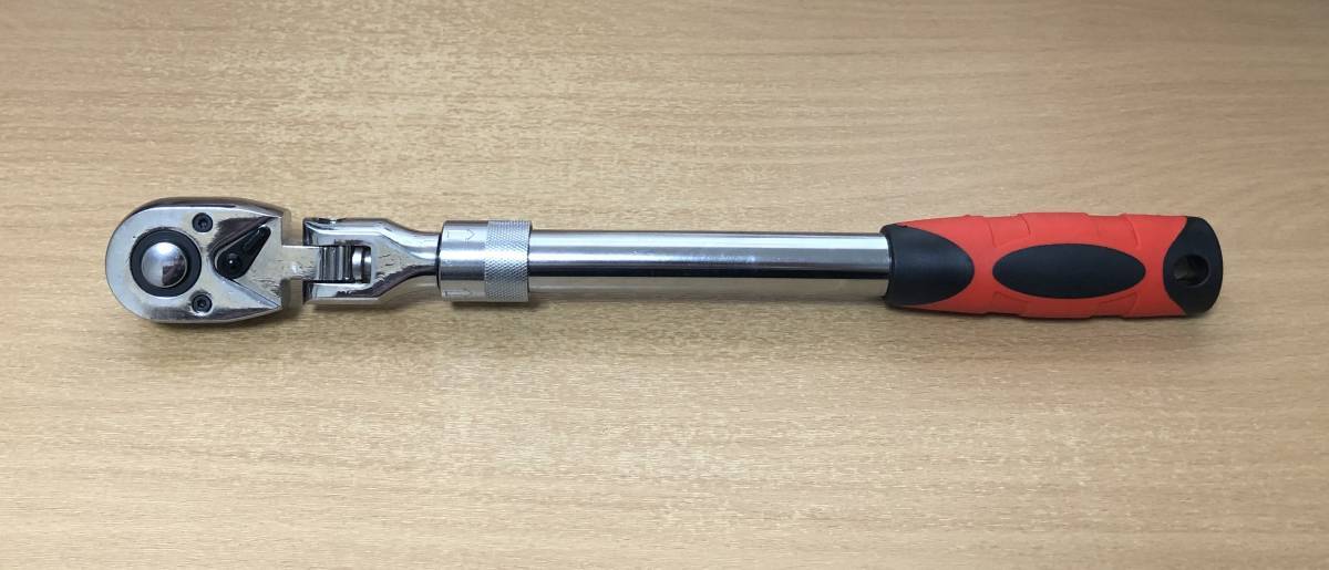 首振り#3段伸縮式#ラチェットハンドル #12.7拍卖