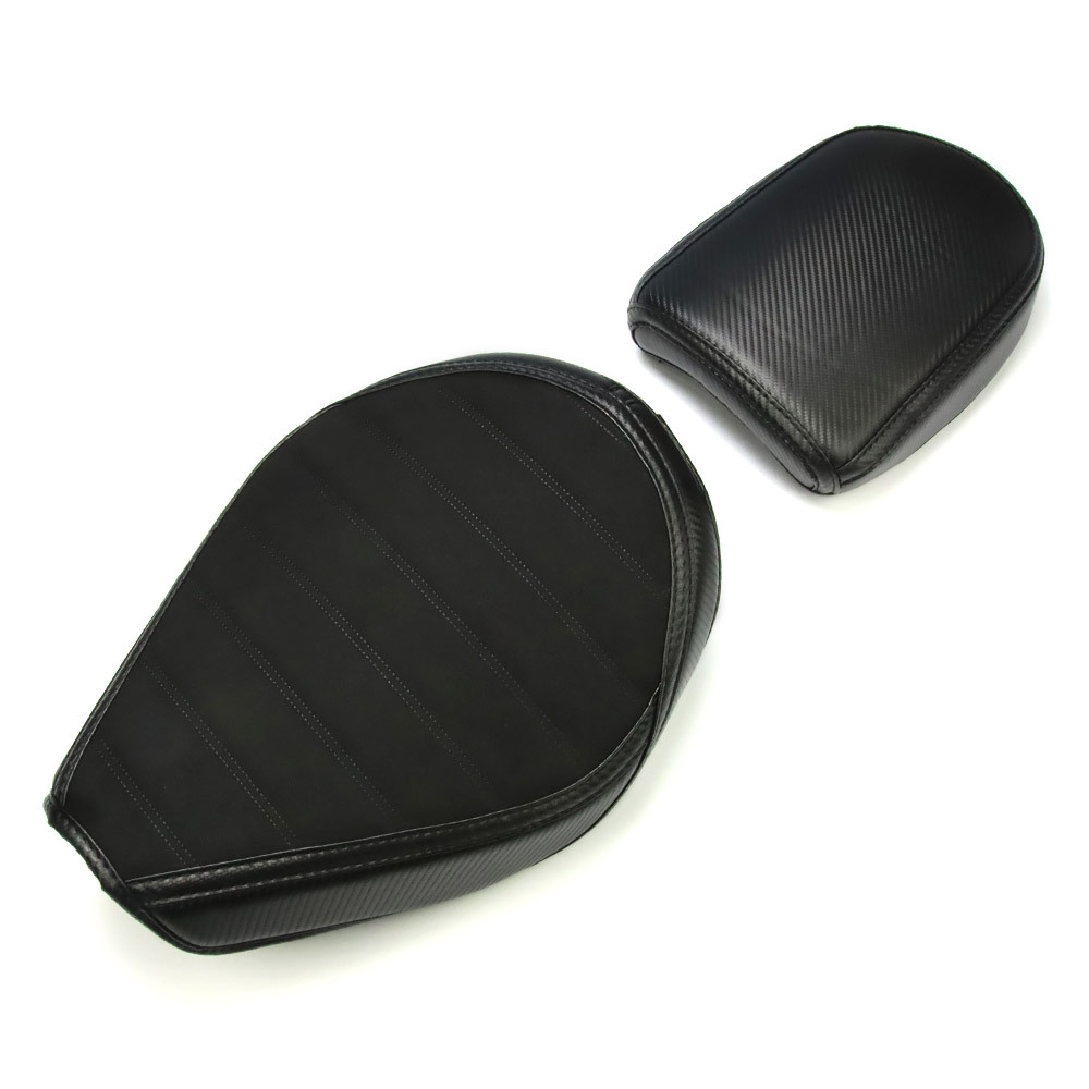 レブル250/500用 タックロール仕様メインシートカバー&カーボン調タンデムシートカバー 2点セット シート保護ドレスアップ 純正シート対応拍卖