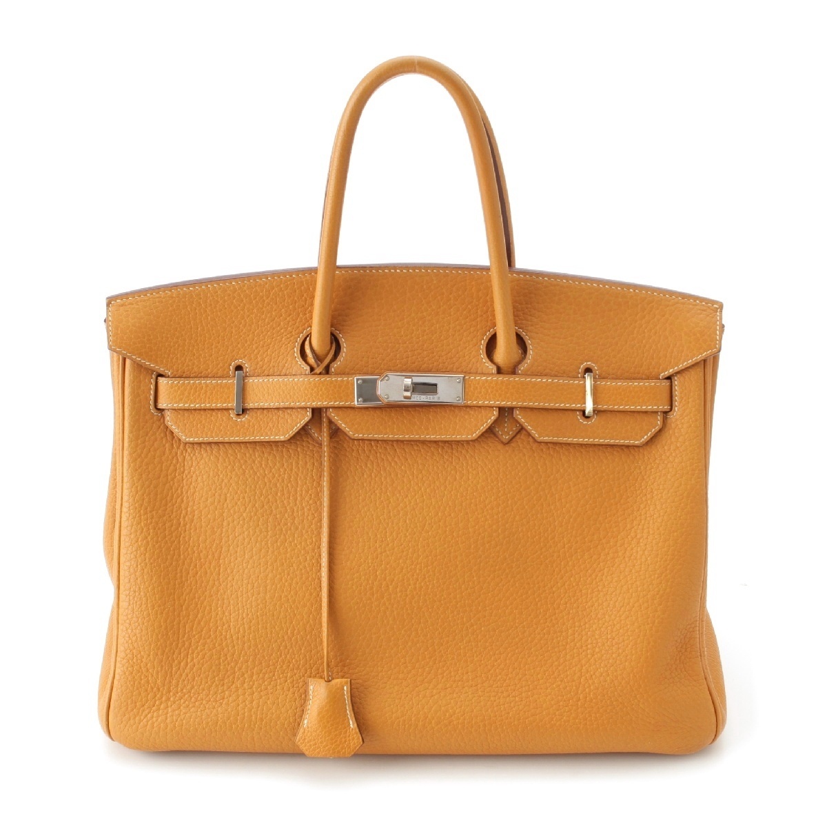 エルメス □D刻 バーキン35 トゴ SV金具 ハンドバッグ ナチュラルサブレ ベージュ【中古】拍卖