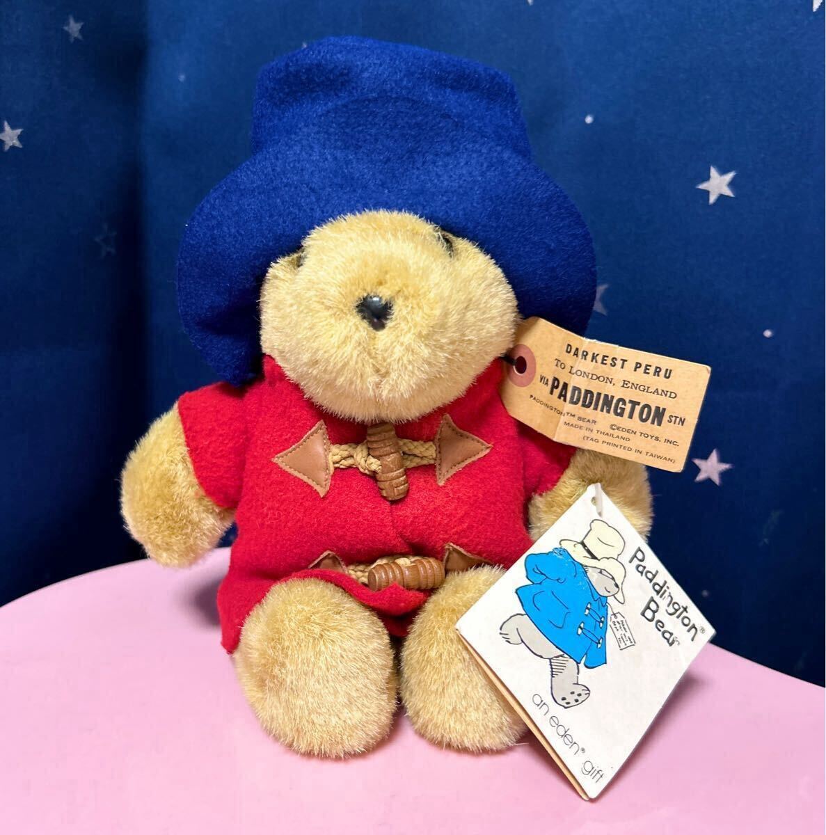 EDEN社 パディントンベア ぬいぐるみ Paddington Bear パディントン テディベア レトロ拍卖