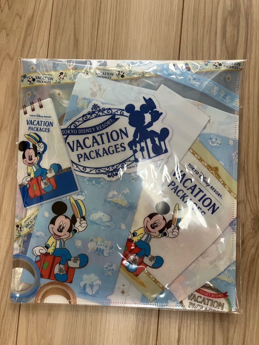 【新品未開封】東京ディズニーリゾート バケーションパッケージ バケパ マスキングテープ ノート クリアファイル ディズニー ミッキー拍卖