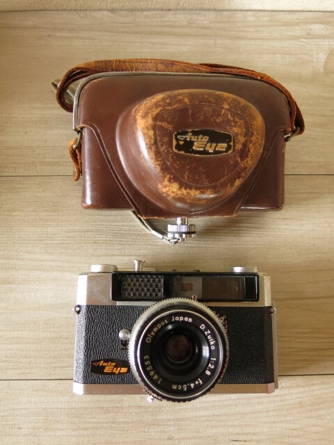 【現状渡し】OLYMPUS・オリンパス「Auto Eye・オートアイ」フィルムカメラ D.Zuiko 1:2.8 f=4.5cm拍卖