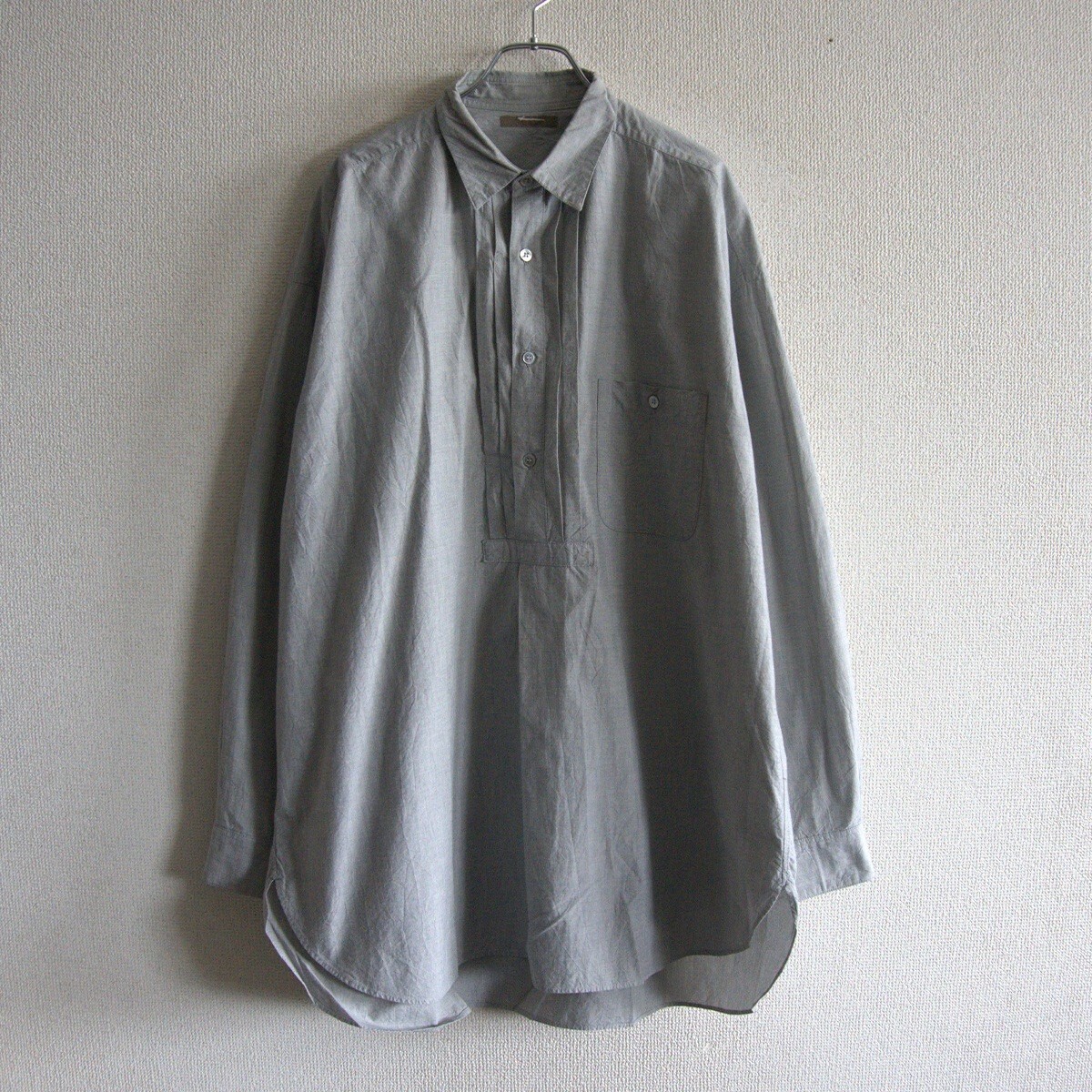 【雰囲気抜群】Y's for men【プルオーバー シャツ 】 YOHJI YAMAMOTO ヨウジヤマモト ワイズフォーメン 25060323拍卖