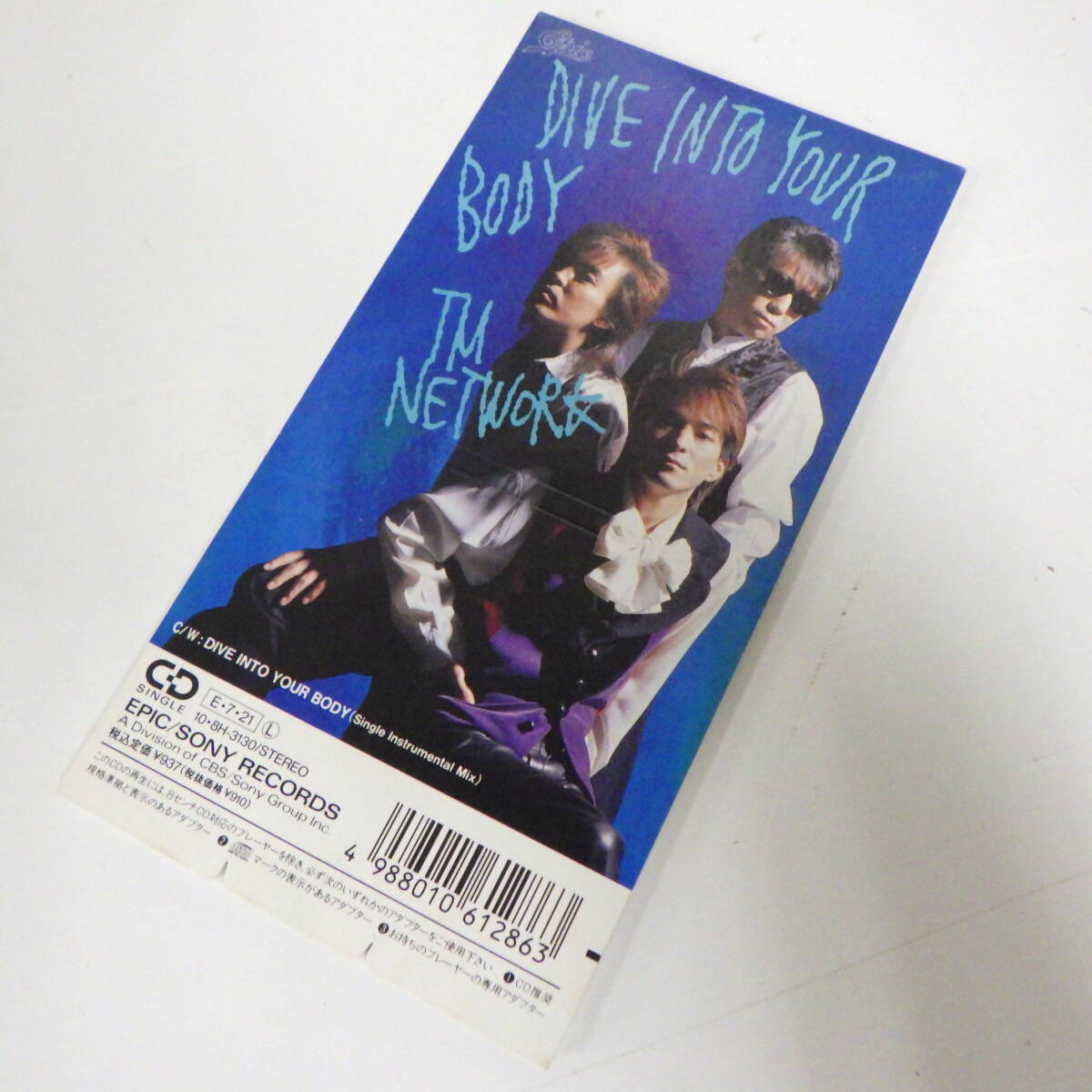 8cmCD TM NETWORK DIVE INTO YOUR BODY 10・8H-3130拍卖